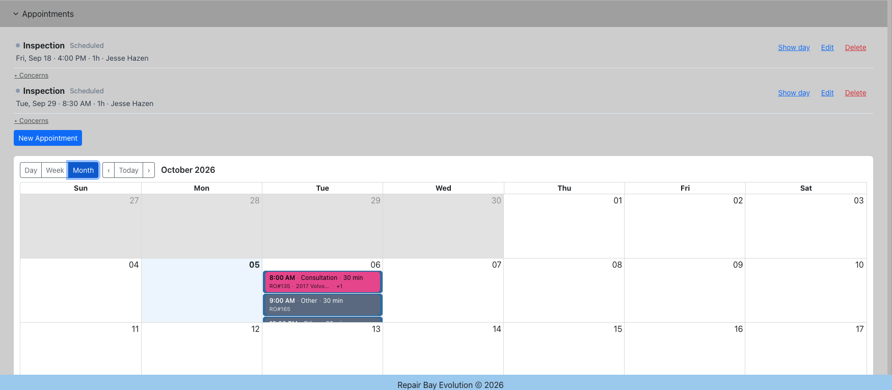 Appointment Panel